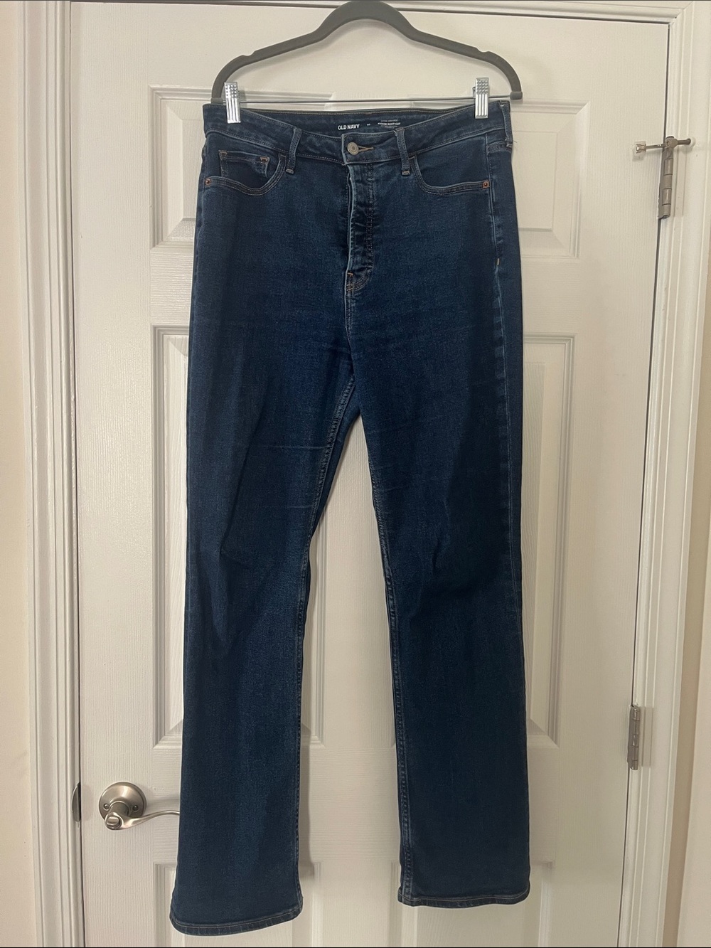 Old Navy Women's Dark Indigo Kicker Bootcut Jeans